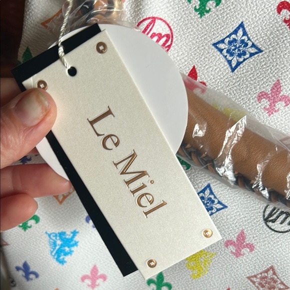 Le Miel Multicolor Patterned Women's Bag - Picture 8 of 8